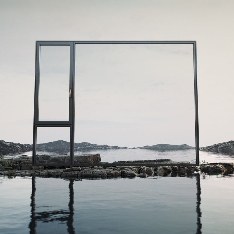 Tiandong Doors and Windows' Litun Borderless 85 seamless welded window is integrally formed without any gaps, with a thickness of 2.5mm aviation aluminum and German WEHAG hardware rounded corner protection