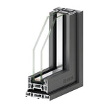 Tian Dong Doors and Windows Pinshu 110 Central Axis Door Panoramic 3.0mm thickened aluminum material 300kg pneumatic load-bearing Fushijie solid axis KOB electromagnetic lock