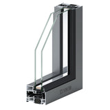Tiandong Doors and Windows' Lizun Extreme 80 Hidden sash window, 2.5mm aviation aluminum narrow frame, panoramic view, German Vihagen hardware, uniform design both inside and out