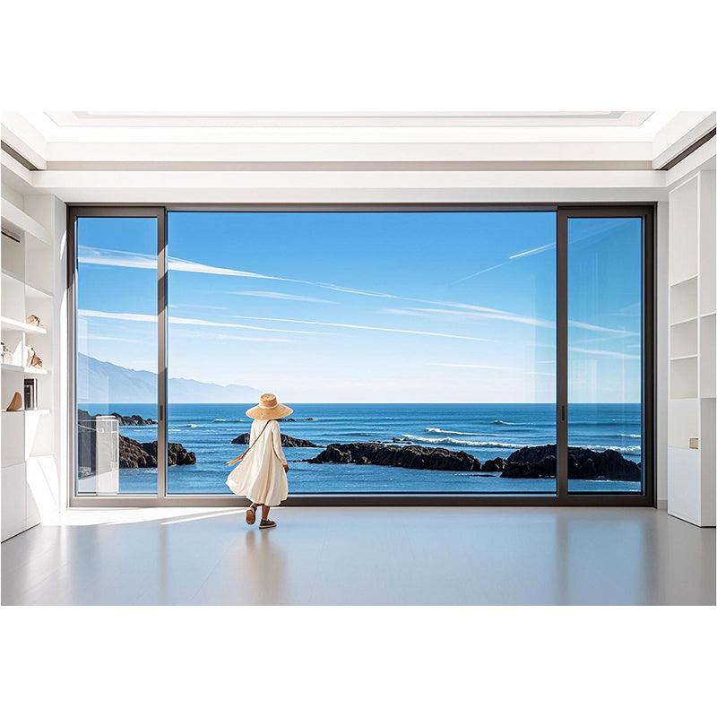 Tiandong Doors and Windows Pinshu 105 Passive Window with four glass and three chambers +64mm ultra-wide thermal insulation strip, German Vihagen hidden hinge, specially designed for extremely cold regions