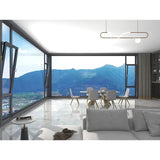 Tiandong Doors and Windows' Lizun X70 system window, German Haobo hardware +1.8mm thickened aluminum soundproof, heat-insulating and safety window