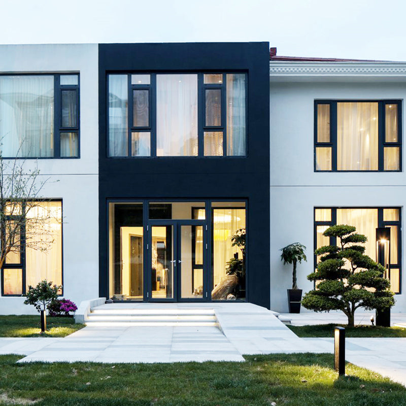 Tiandong Doors and Windows Pinshu 105 Passive Window with four glass and three chambers +64mm ultra-wide thermal insulation strip, German Vihagen hidden hinge, specially designed for extremely cold regions