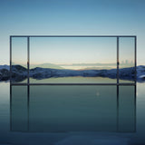 Tiandong Doors and Windows' Lizun Extreme 80 Hidden sash window, 2.5mm aviation aluminum narrow frame, panoramic view, German Vihagen hardware, uniform design both inside and out