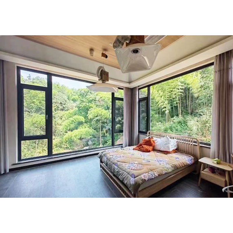 Tiandong Doors and Windows' Lizun X120 window screen integrated window features a vertical isotherm design that is mosquito-proof and theft-proof. It is made of German hardware and energy-saving thermal break aluminum