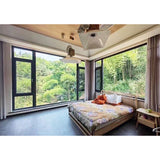 Tiandong Doors and Windows' Lizun X120 window screen integrated window features a vertical isotherm design that is mosquito-proof and theft-proof. It is made of German hardware and energy-saving thermal break aluminum