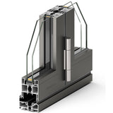 Tiandong Doors and Windows Pinshu 75 folding door with inner rail design, German Teno Wind thermal insulation strip, 6mm tempered glass anti-pinching balcony door