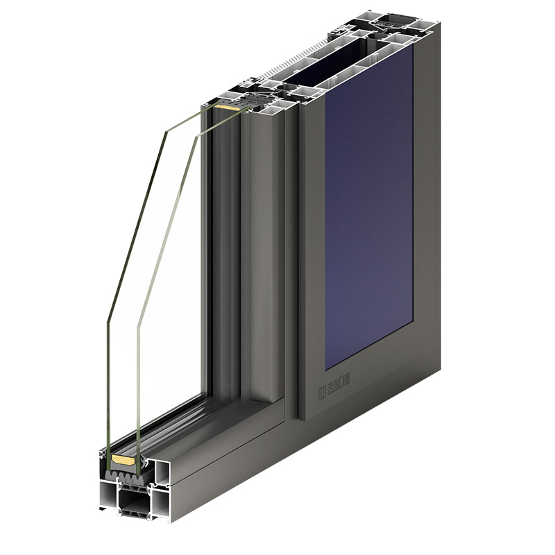 Tiandong Doors and Windows Pinshu 80 Micro-ventilation window, German Vihagen hidden hardware seamless welded rubber strip, new national standard broken bridge aluminum dust-proof design