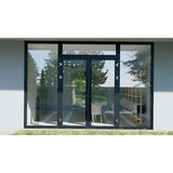 Tiandong Doors and Windows' Lizun 80 level door with embedded LED light strips and German Noto hinges, 2.0mm thickened aluminum anti-theft entrance door