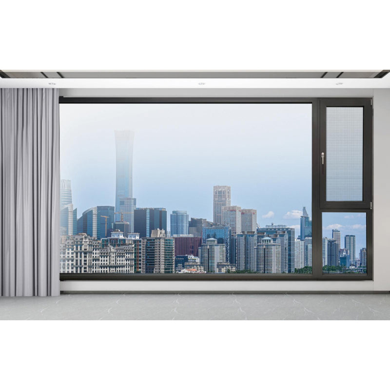 Tiandong Doors and Windows' Lizun X120 window screen integrated window features a vertical isotherm design that is mosquito-proof and theft-proof. It is made of German hardware and energy-saving thermal break aluminum