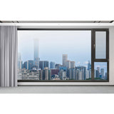 Tiandong Doors and Windows' Lizun X120 window screen integrated window features a vertical isotherm design that is mosquito-proof and theft-proof. It is made of German hardware and energy-saving thermal break aluminum