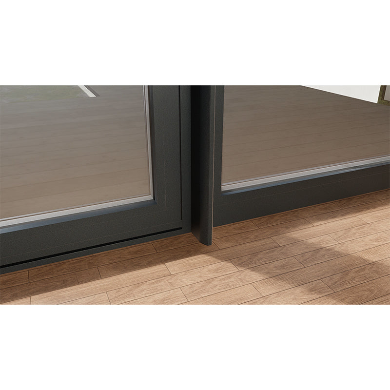 Tiandong Doors and Windows' Lizun 80 level door with embedded LED light strips and German Noto hinges, 2.0mm thickened aluminum anti-theft entrance door