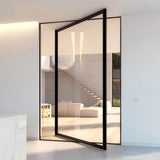 Tian Dong Doors and Windows Pinshu 110 Central Axis Door Panoramic 3.0mm thickened aluminum material 300kg pneumatic load-bearing Fushijie solid axis KOB electromagnetic lock