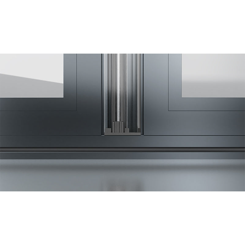 Tiandong Doors and Windows' Lizun 80 level door with embedded LED light strips and German Noto hinges, 2.0mm thickened aluminum anti-theft entrance door