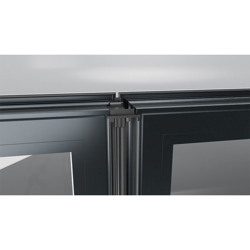 Tiandong Doors and Windows' Lizun 80 level door with embedded LED light strips and German Noto hinges, 2.0mm thickened aluminum anti-theft entrance door