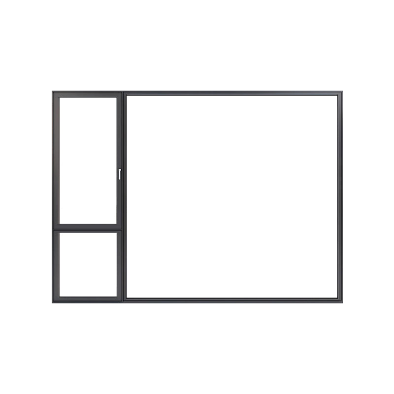 Tiandong Doors and Windows' Lizun Extreme 80 Hidden sash window, 2.5mm aviation aluminum narrow frame, panoramic view, German Vihagen hardware, uniform design both inside and out