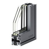 Tiandong Doors and Windows' Litun Borderless 85 seamless welded window is integrally formed without any gaps, with a thickness of 2.5mm aviation aluminum and German WEHAG hardware rounded corner protection