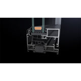 Tiandong Doors and Windows' Lizun Extreme 80 Hidden sash window, 2.5mm aviation aluminum narrow frame, panoramic view, German Vihagen hardware, uniform design both inside and out