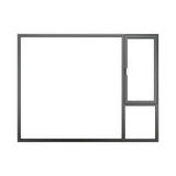 Tiandong Doors and Windows' Litun Borderless 85 seamless welded window is integrally formed without any gaps, with a thickness of 2.5mm aviation aluminum and German WEHAG hardware rounded corner protection